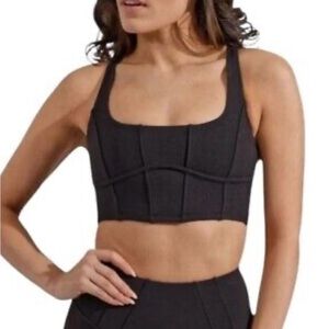 Buffbunny Black Corset Crop size XL